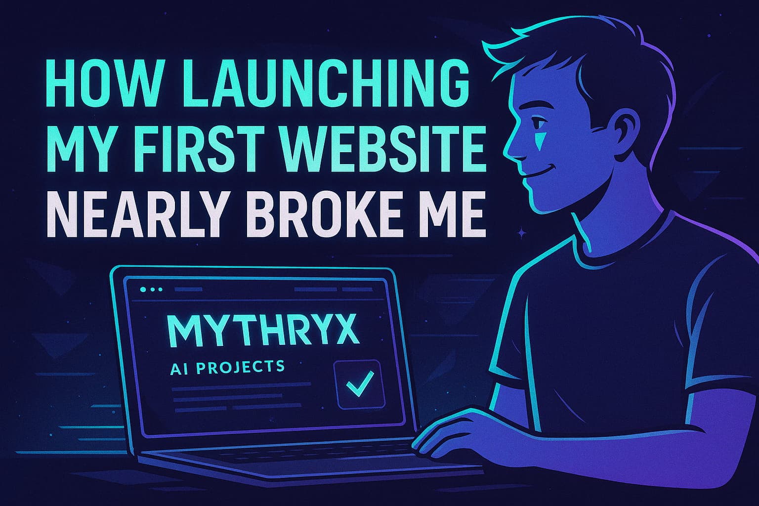 How Launching My First Website Nearly Broke Me (But Didn’t) preview image